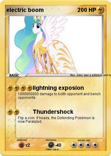 Pokemon electric boom