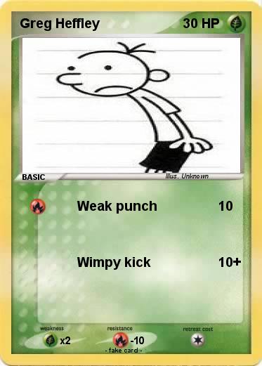Pokemon Greg Heffley