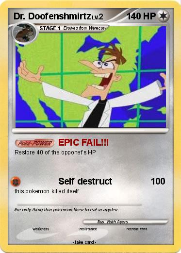 Pokemon Dr. Doofenshmirtz