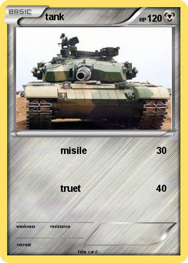 Pokemon tank