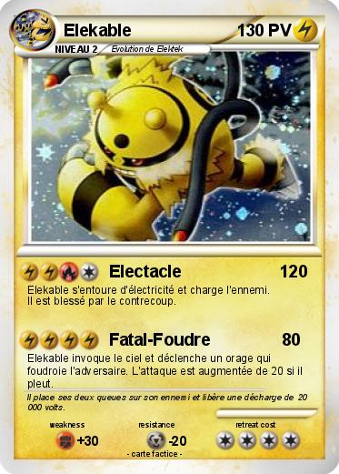 Pokemon Elekable