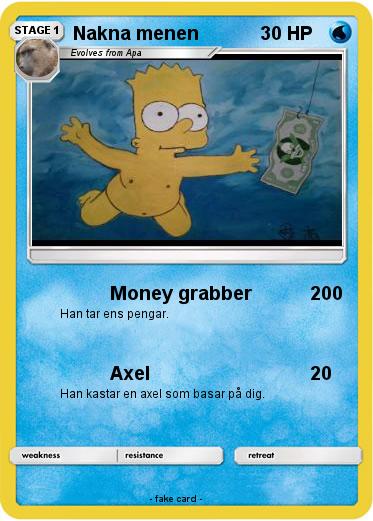 Pokemon Nakna menen