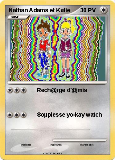 Pokemon Nathan Adams et Katie