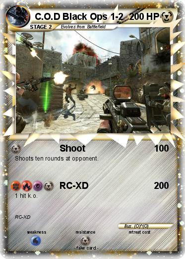 Pokemon C.O.D Black Ops 1-2