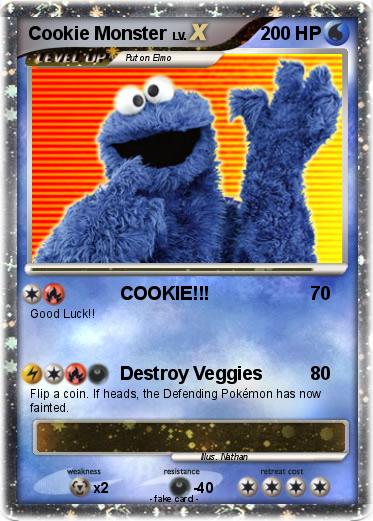 Pokemon Cookie Monster