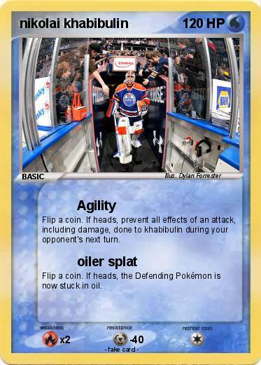 Pokemon nikolai khabibulin