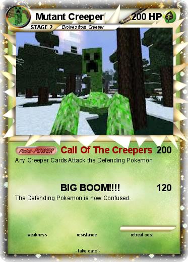Pokemon Mutant Creeper