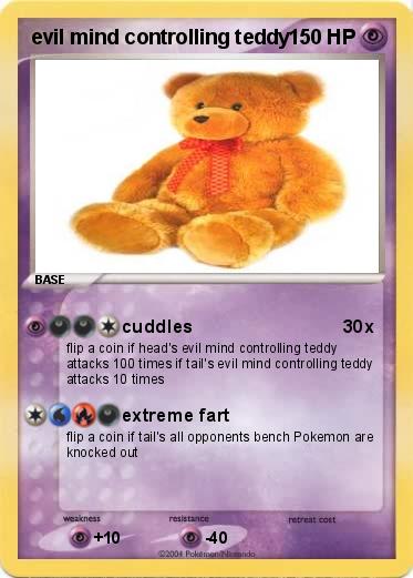 Pokemon evil mind controlling teddy