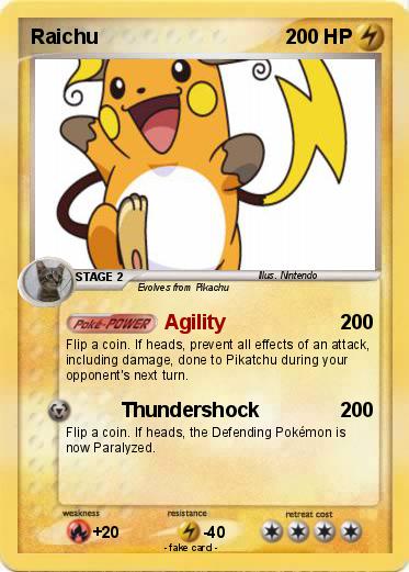Pokemon Raichu