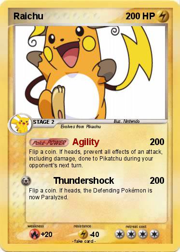 Pokemon Raichu