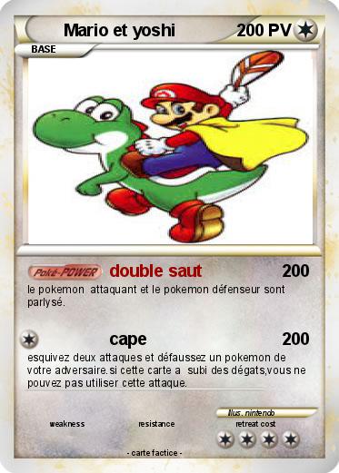 Pokemon Mario et yoshi