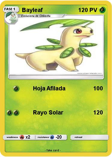 Pokemon Bayleaf