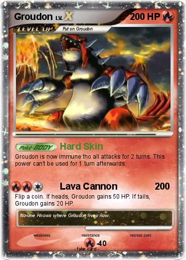 Pokemon Groudon