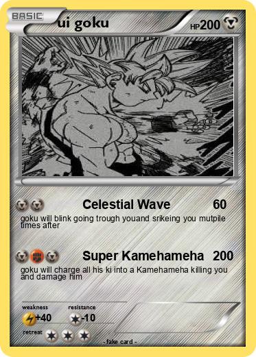 Pokemon ui goku