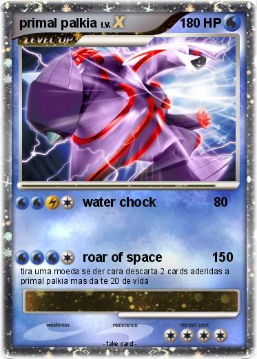Pokemon primal palkia