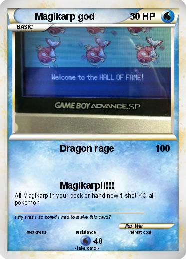 Pokemon Magikarp god