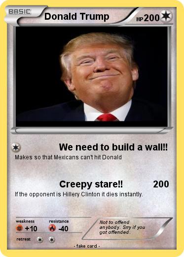 Pokemon Donald Trump