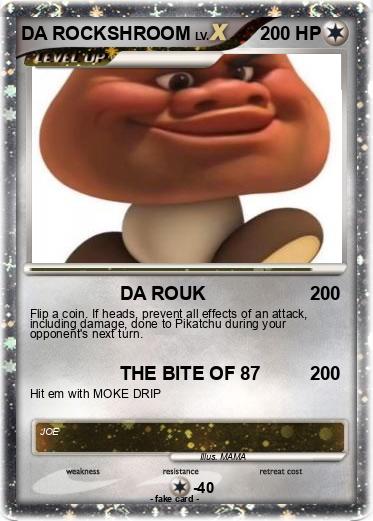 Pokemon DA ROCKSHROOM