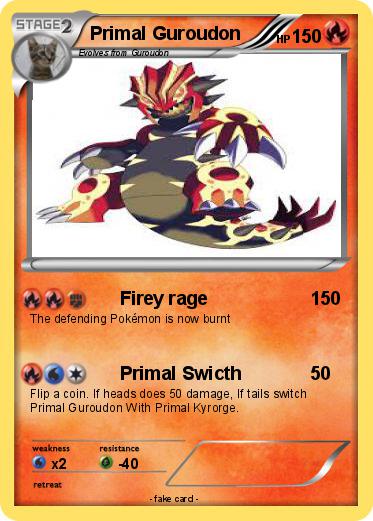 Pokemon Primal Guroudon