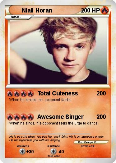 Pokemon Niall Horan