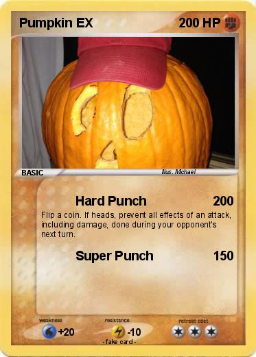 Pokemon Pumpkin EX