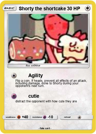 Pokemon Shorty the shortcake