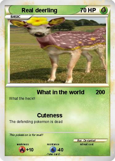 Pokemon Real deerling