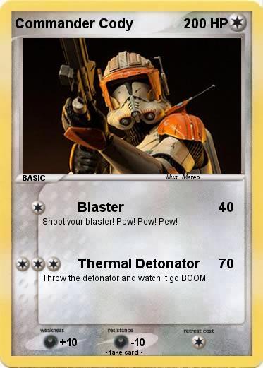 Pokemon Commander Cody