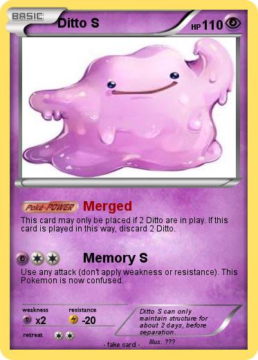 Pokemon Ditto S