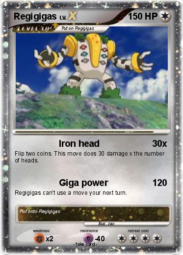 Pokemon Regigigas