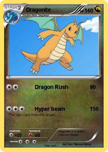 Pokemon Dragonite