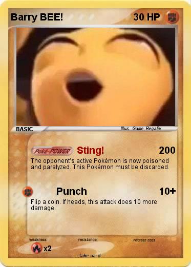 Pokemon Barry BEE!