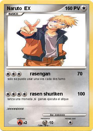 Pokemon Naruto  EX