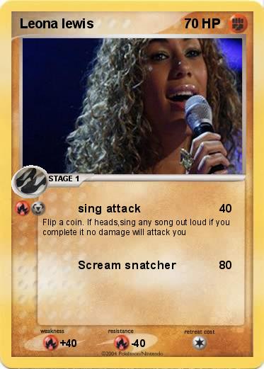 Pokemon Leona lewis