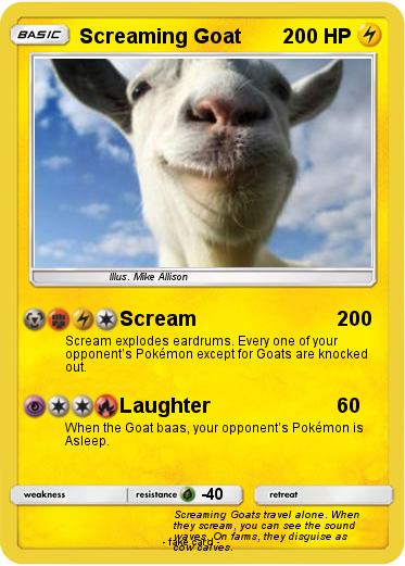 Pokemon Screaming Goat