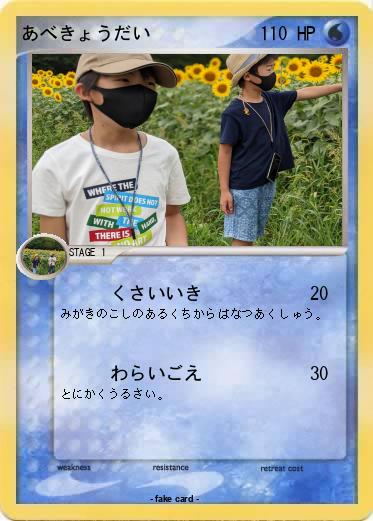 Pokemon あべきょうだい