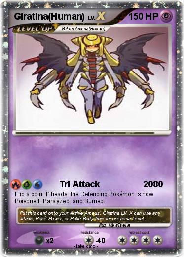 Pokemon Giratina(Human)