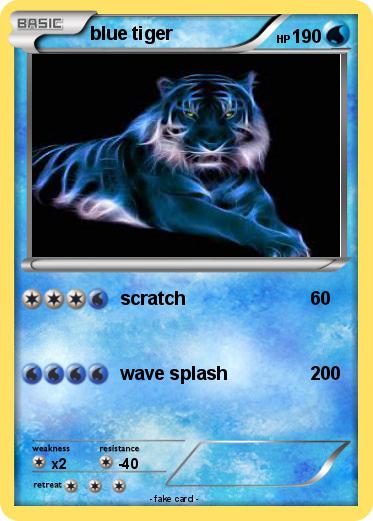 Pokemon blue tiger