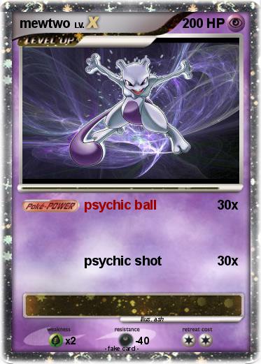 Pokemon mewtwo