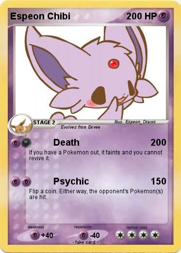 Pokemon Espeon Chibi