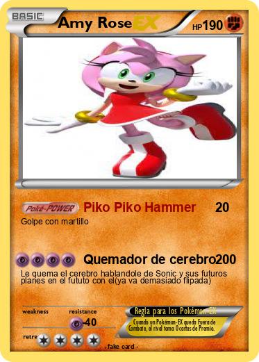 Pokemon Amy Rose