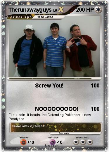 Pokemon Therunawayguys