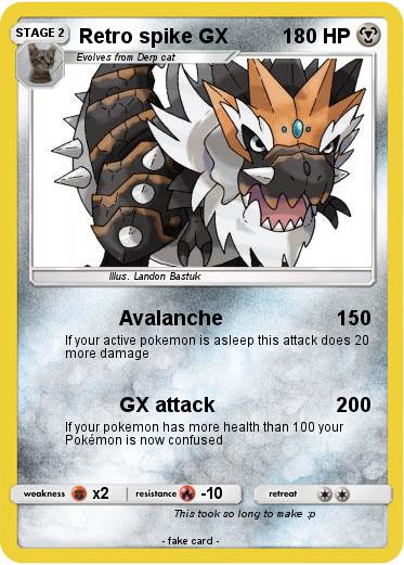 Pokemon Retro spike GX