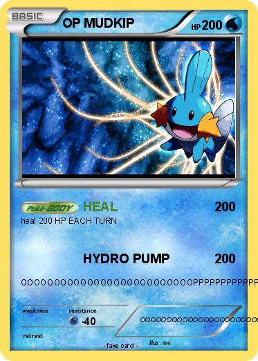 Pokemon OP MUDKIP