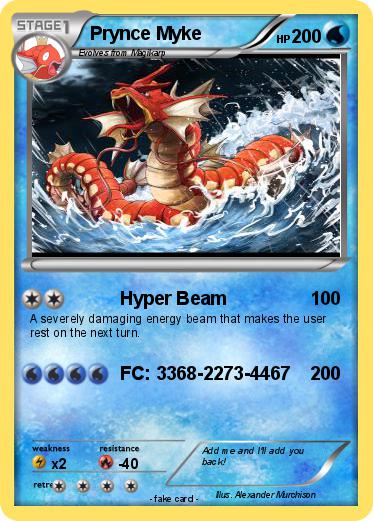 Pokemon Prynce Myke