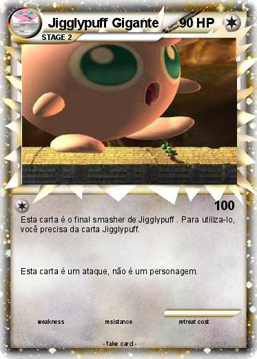 Pokemon Jigglypuff Gigante