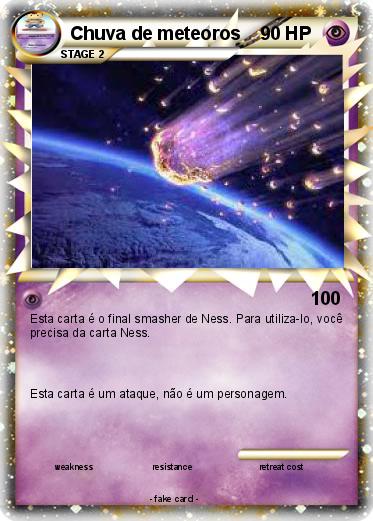 Pokemon Chuva de meteoros