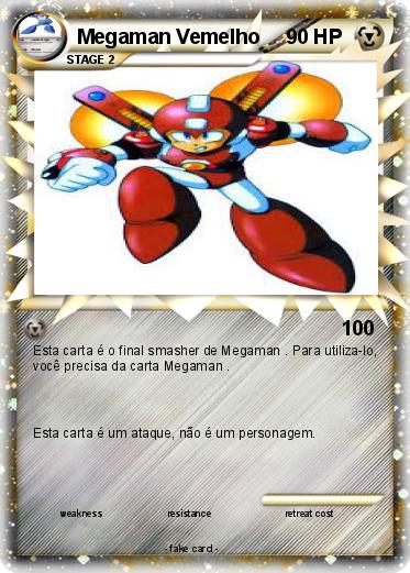 Pokemon Megaman Vemelho