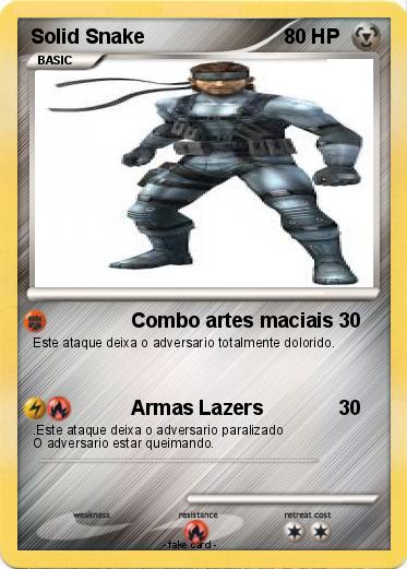 Pokemon Solid Snake