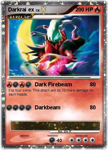 Pokemon Darkrai ex